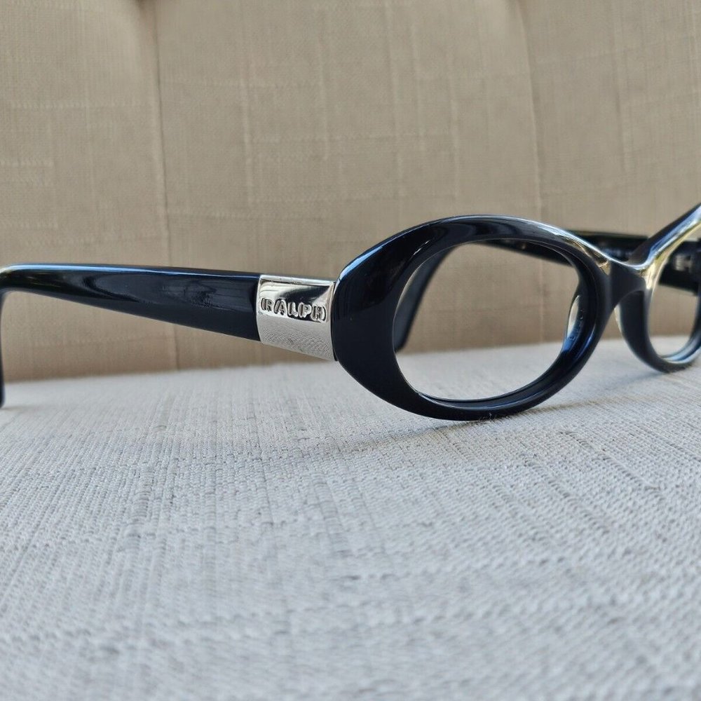 Ralph Lauren Ladies Glasses Frame Black Tone Eyeglasses 52[]18 135 RA5003 - Picture 2 of 11